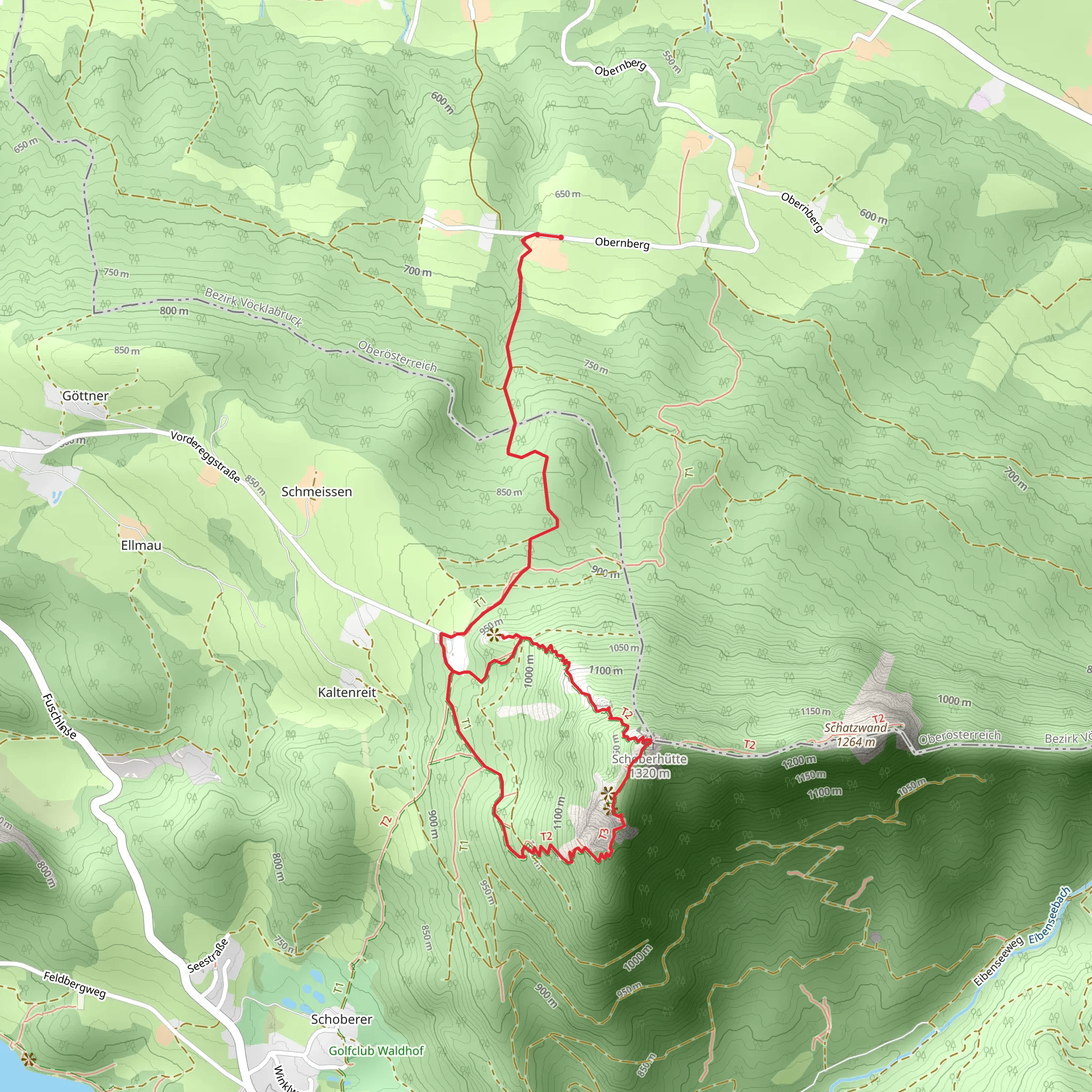 Wartenfels Ruins Hike mobile static map
