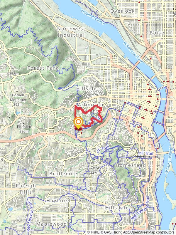 Marquam Trail and Wildwood Loop Trail