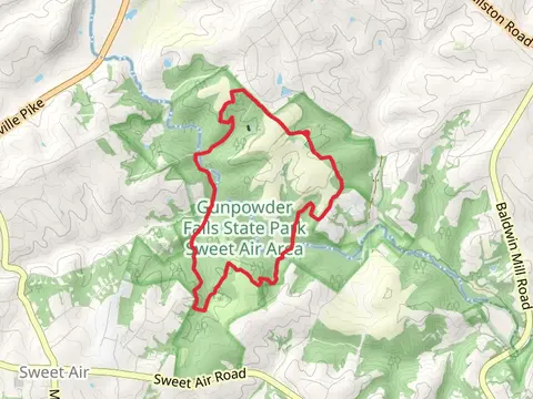 Boundary Loop Trail - Blue