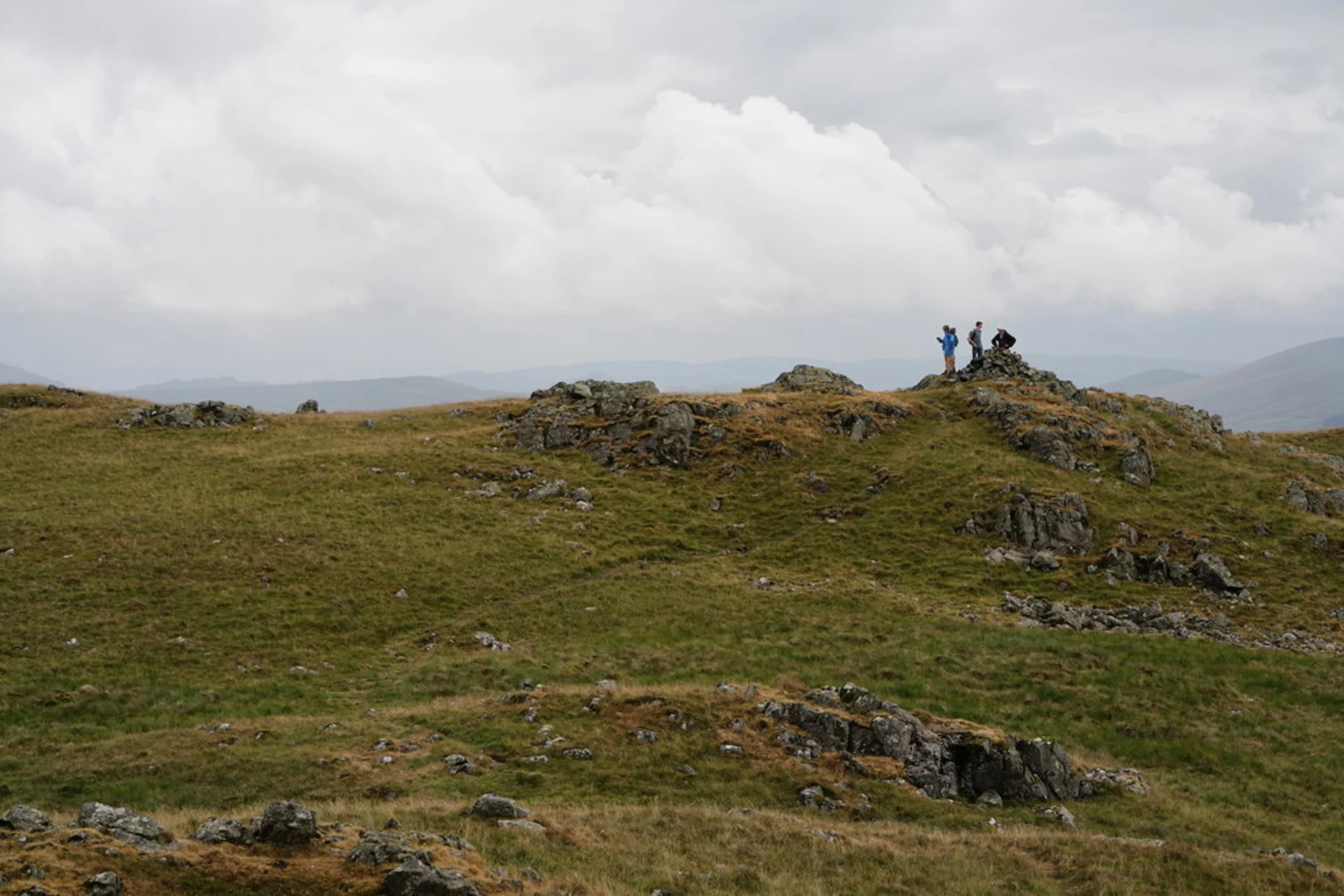 An image depicting the trail Whin Rigg and its surrounding area.