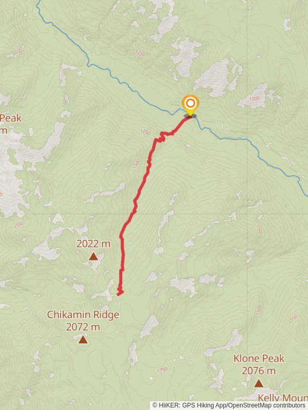 Shetipo Trail mobile static map