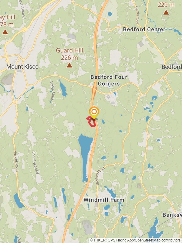 Orange Hawk Watch Trail Loop mobile static map