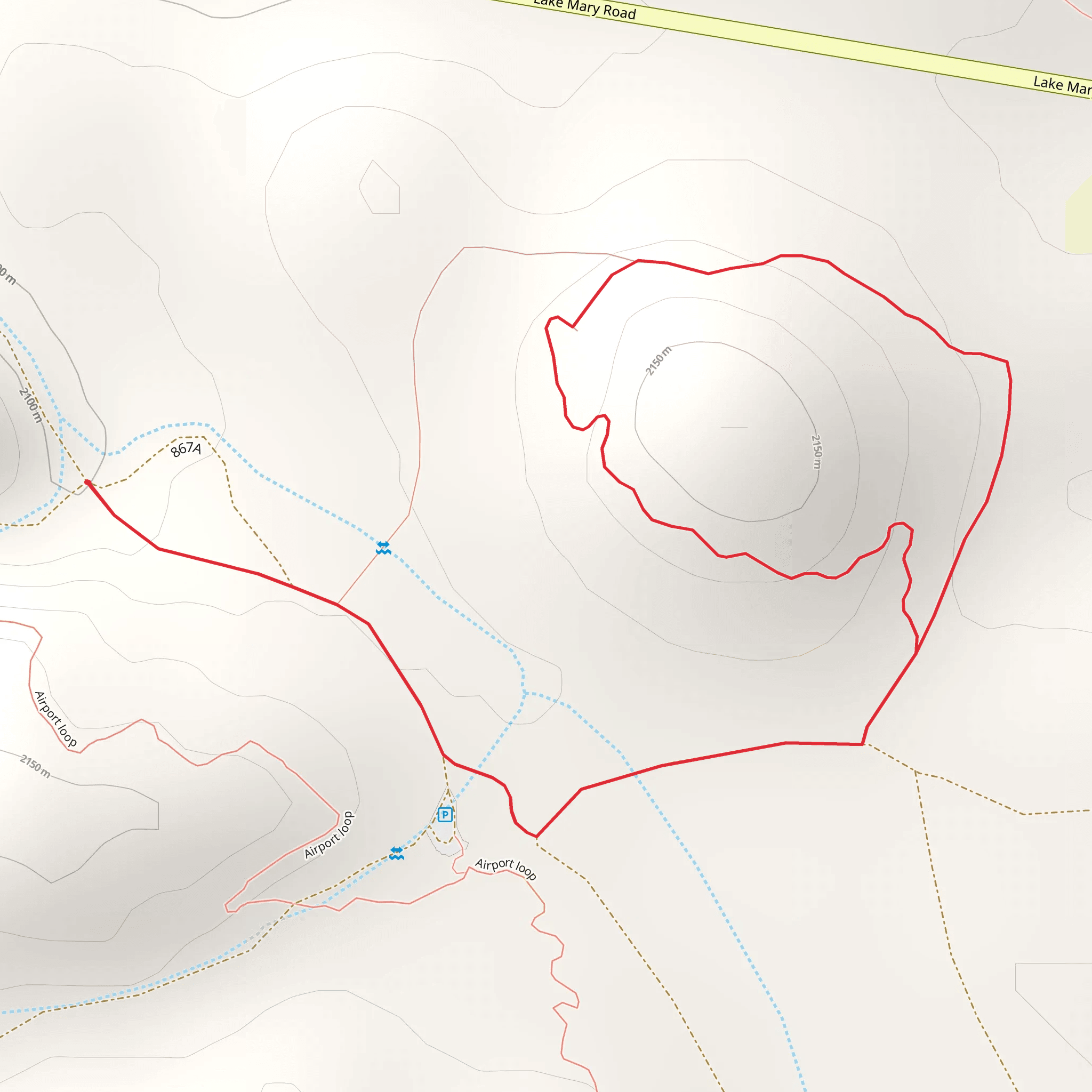 Fay Ridge Loop mobile static map