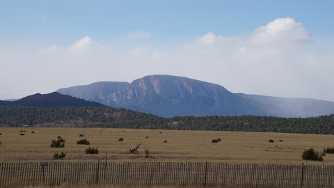 An image depicting the trail Hermit's Peak Trail and its surrounding area.