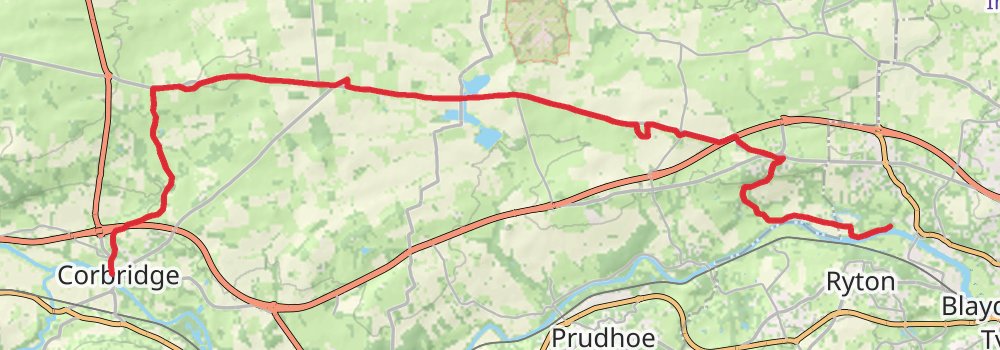Hadrian’s Wall Path (West to East) 8-Day Challenging Tour (Hillwalk Tours) stage 5 Map