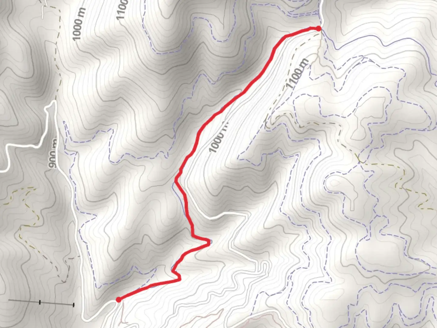 An image depicting the trail Bergman Gultch Trail and its surrounding area.
