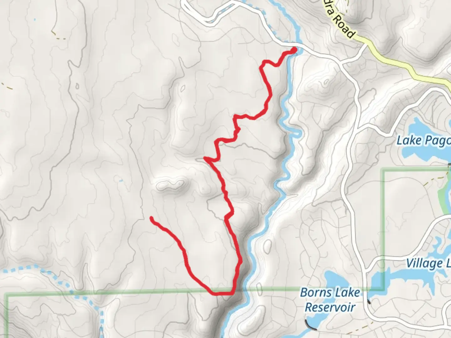 An image depicting the trail Lower Rim Trail via Upper Rim Trail and its surrounding area.