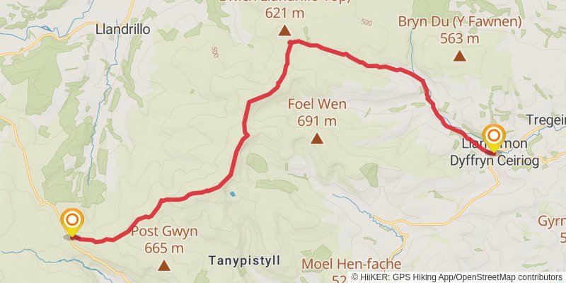 Hope House Way stage 23 Map