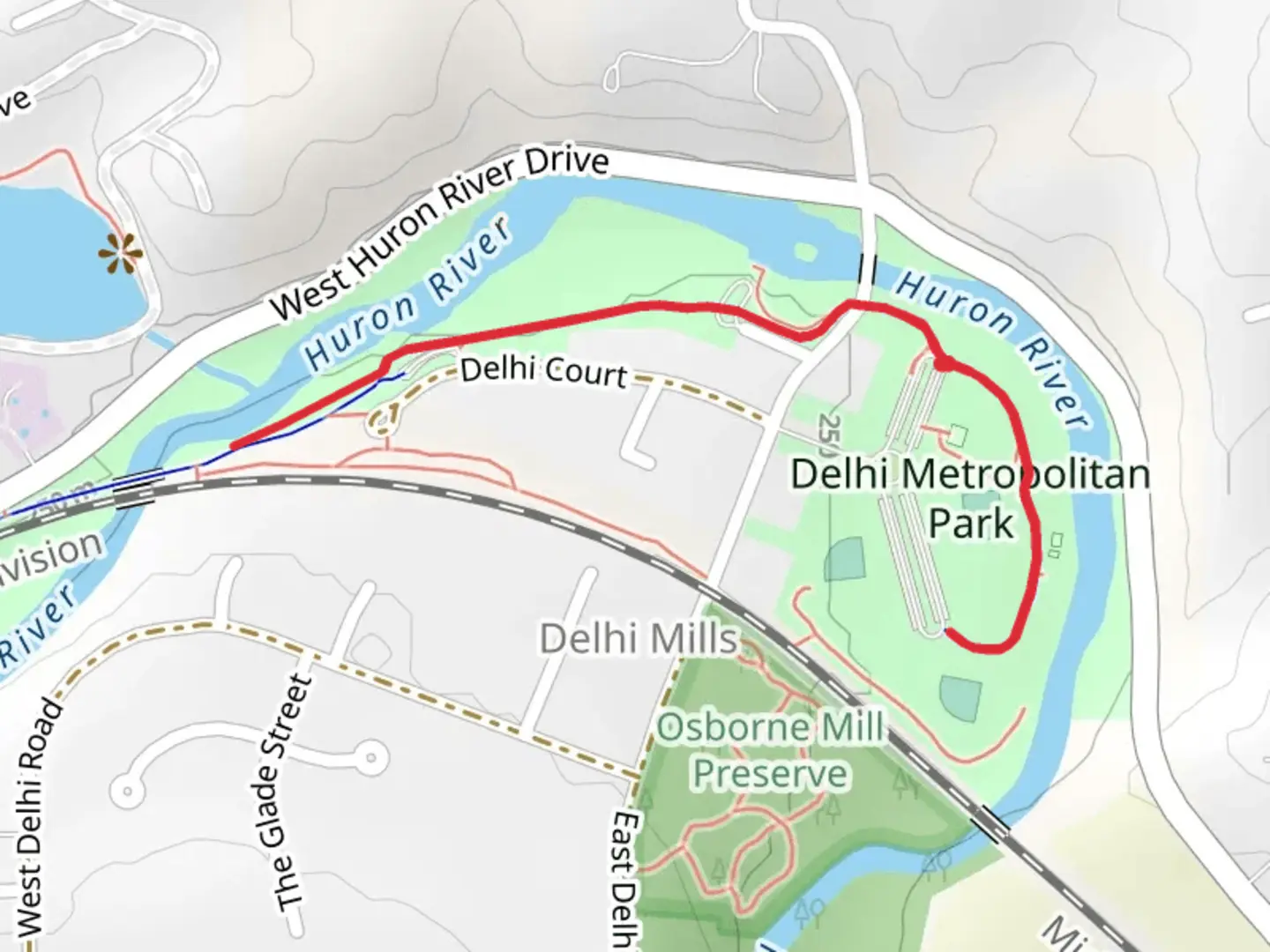 An image depicting the trail B2B Trail and its surrounding area.
