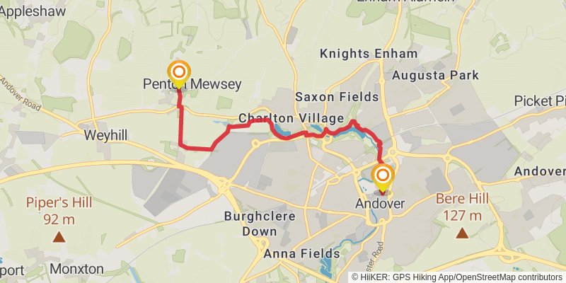 Brenda Parker Way stage 7 Map