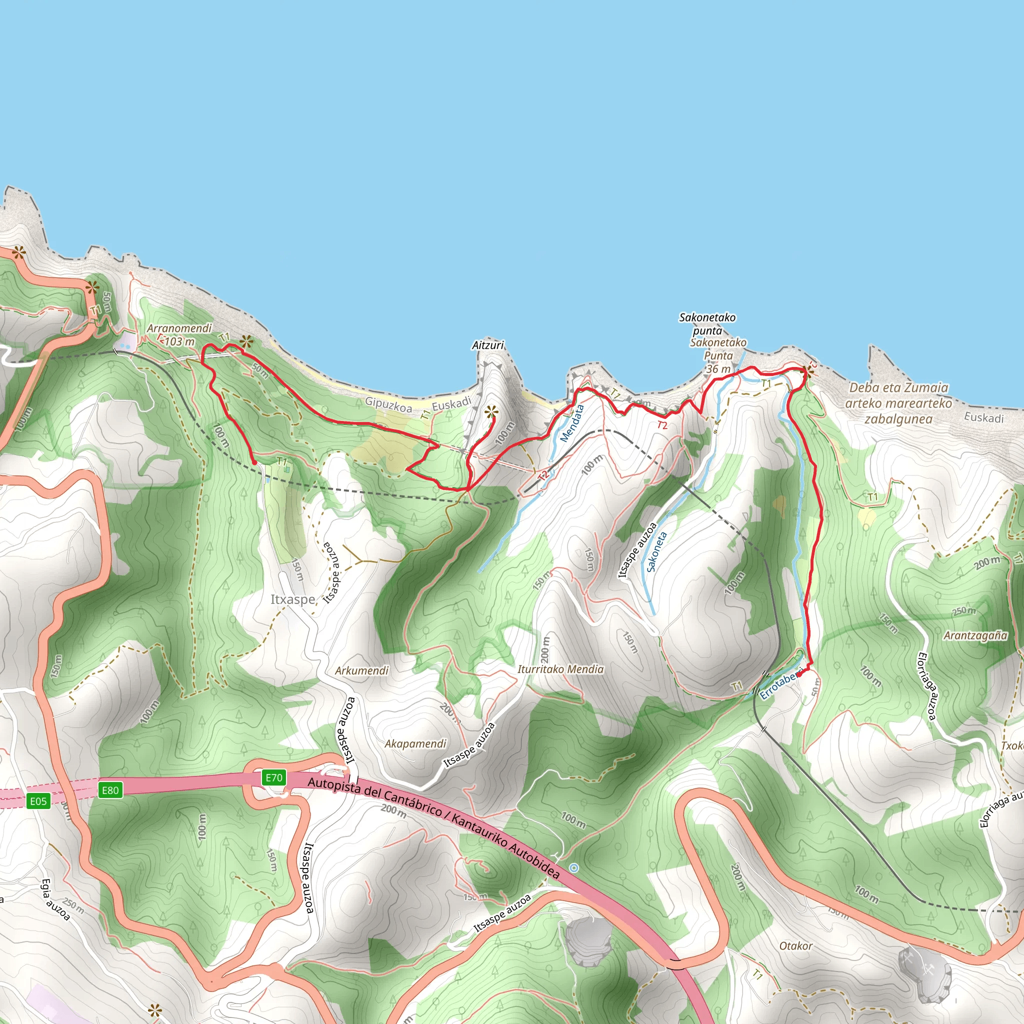 The Roots of the Cliff PR GI 5001 mobile static map