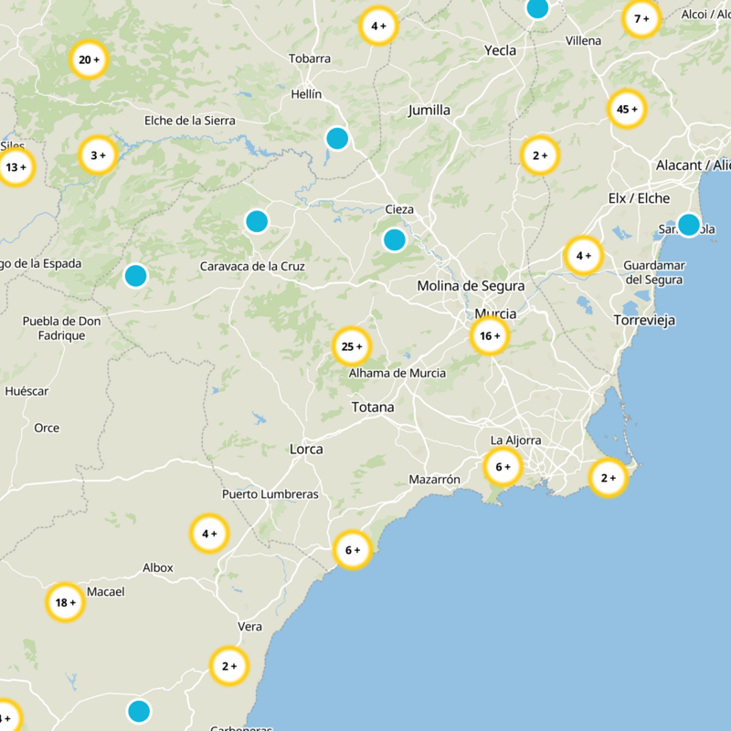 Bajo Guadalentín Static Map