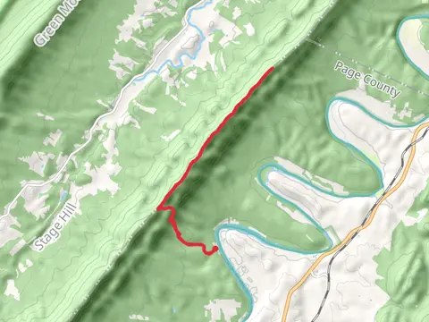 Massanutten Mountain - Orange and Habron Gap Trail