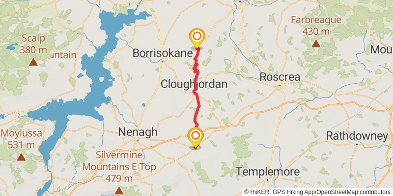 Ormond Way stage 2 Map
