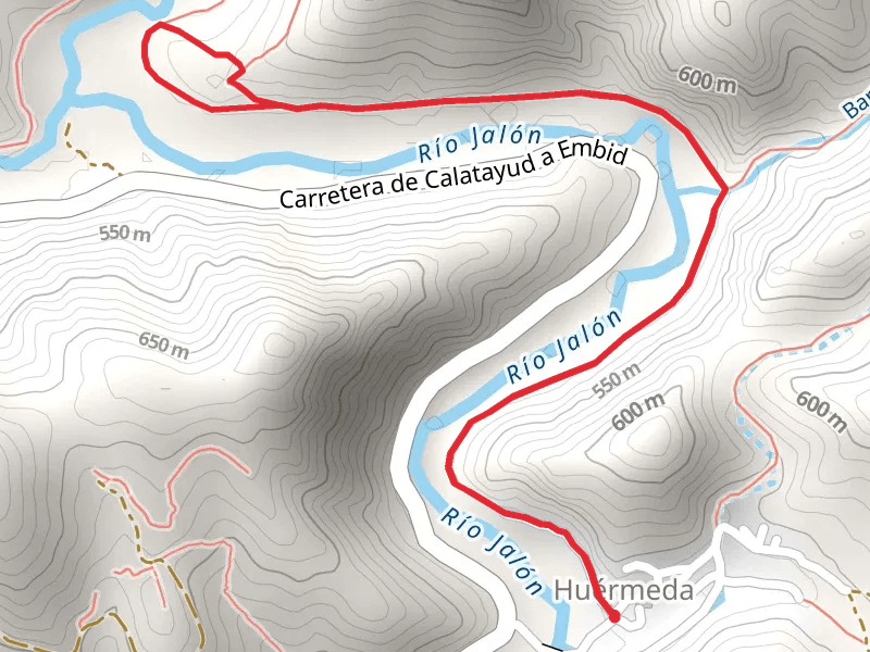 Huérmeda - Corrales de Villarvilla SL Z 40 mobile static map