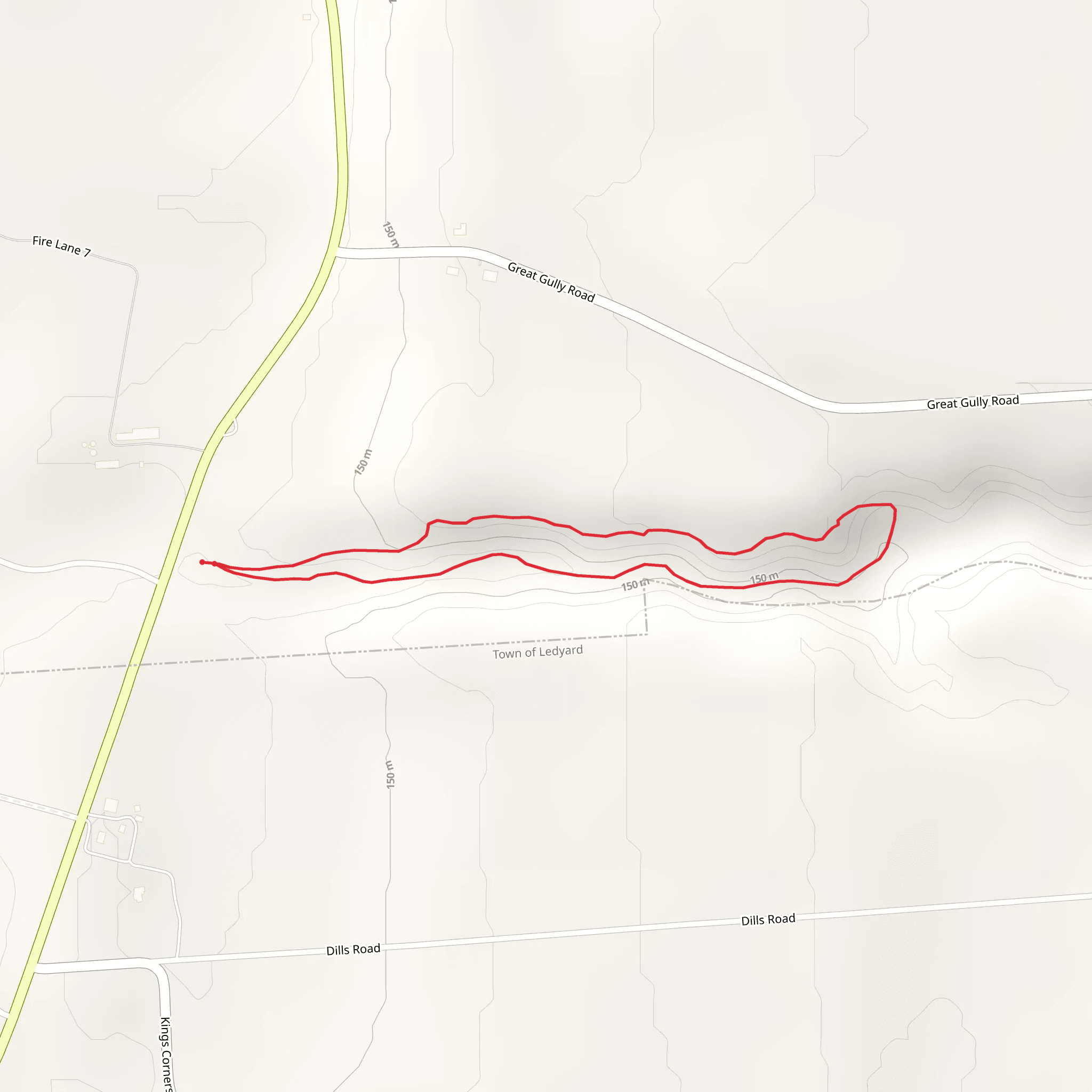 Great Gully Cove mobile static map