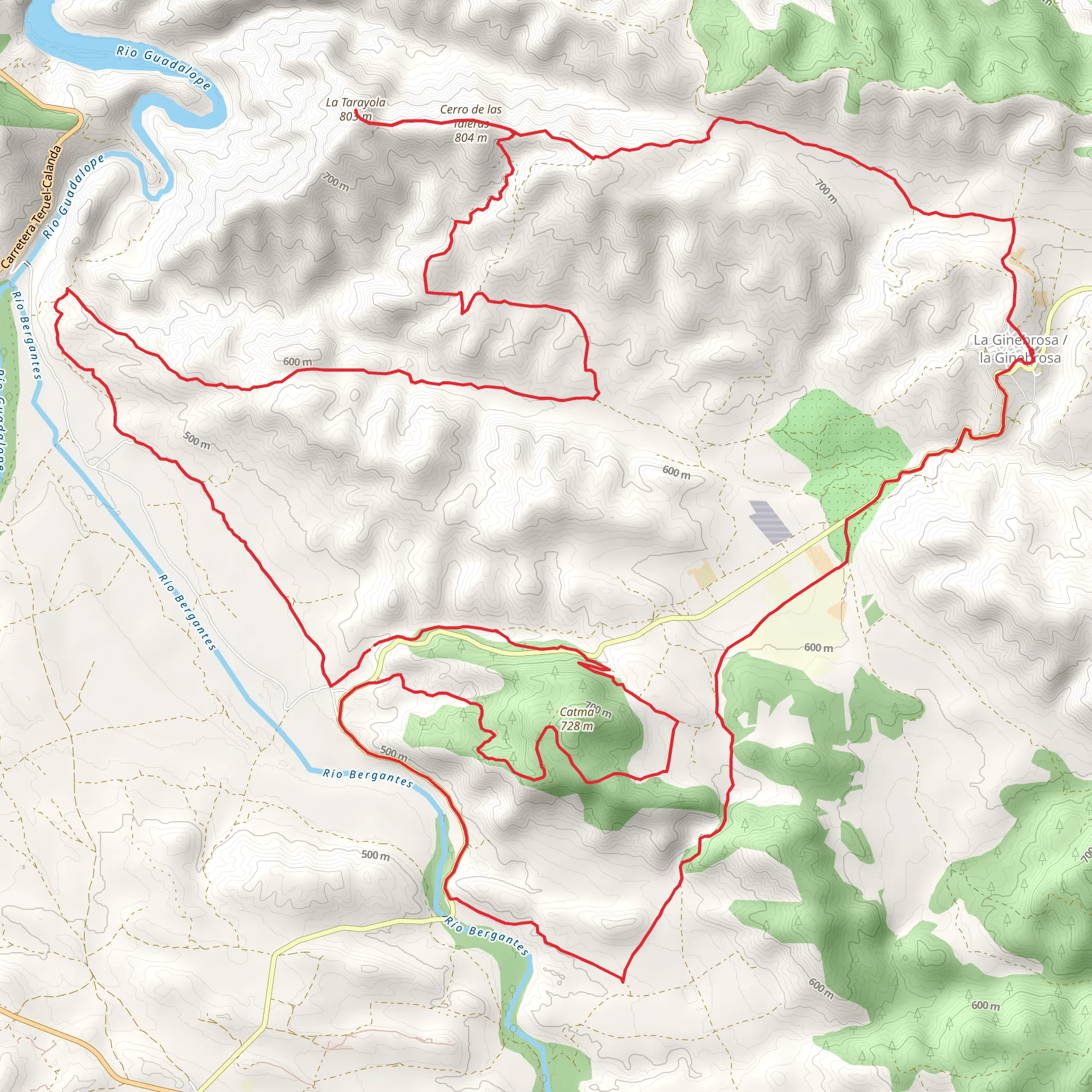 Taroyola Viewpoint Trail PR TE 058b mobile static map