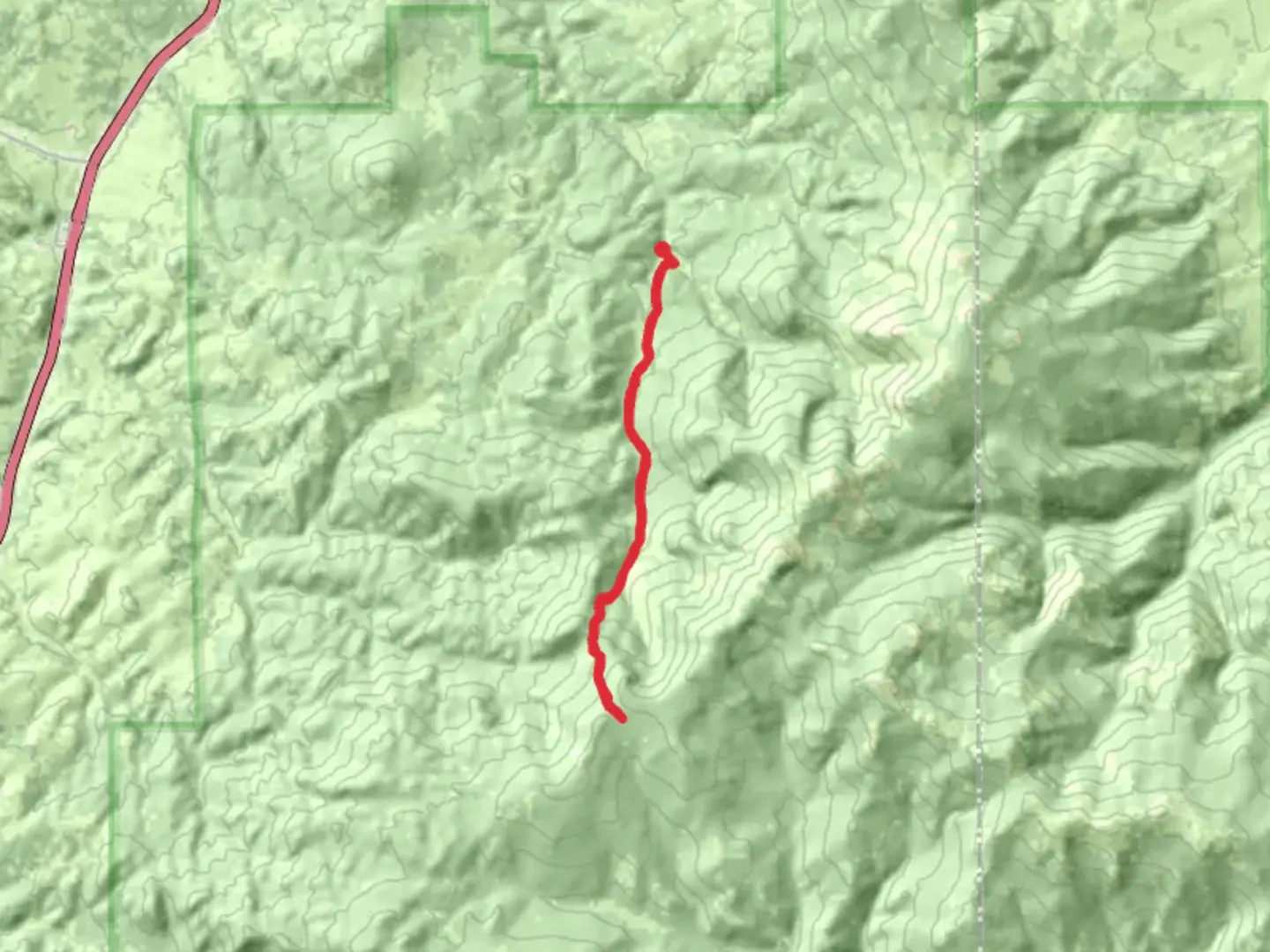 An image depicting the trail McClellan Creek Trail and its surrounding area.
