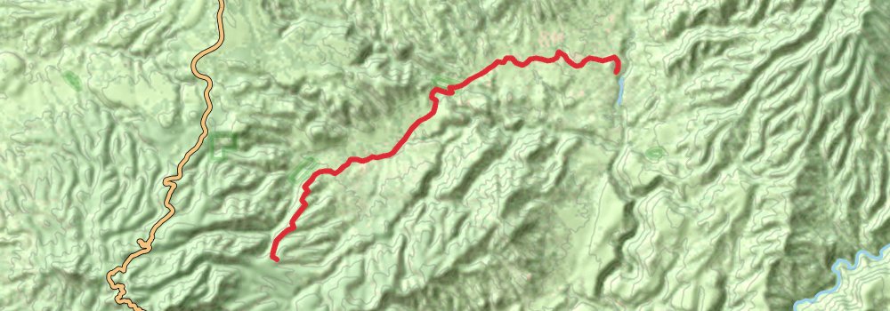 American Perimeter Trail - Southwest Primary stage 47 Map