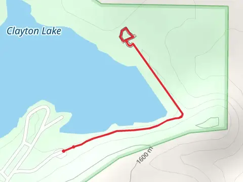 Clayton Lake Overlook Walk