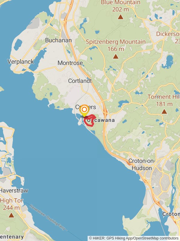 Furnace Brook - Cortlandt Street Loop mobile static map