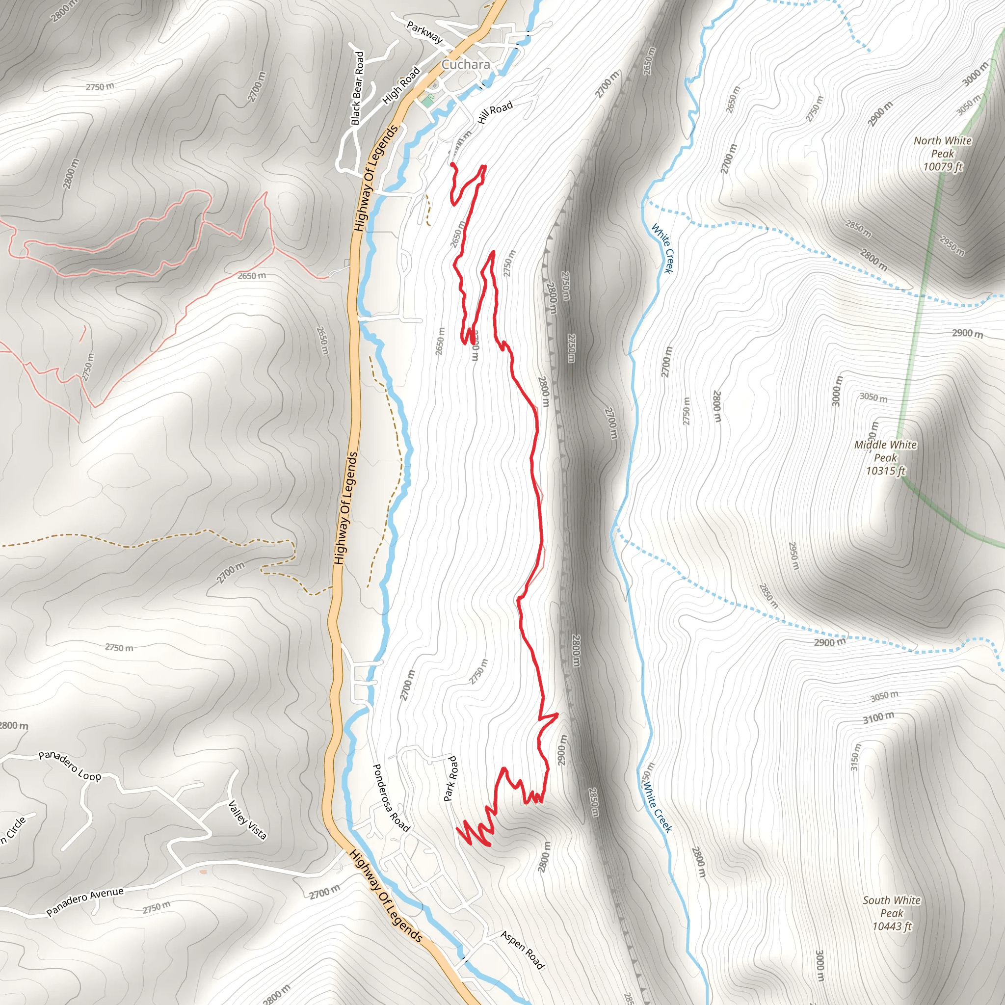 Dike Trail mobile static map