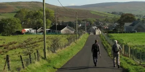 An image depicting the trail The Drum and its surrounding area.