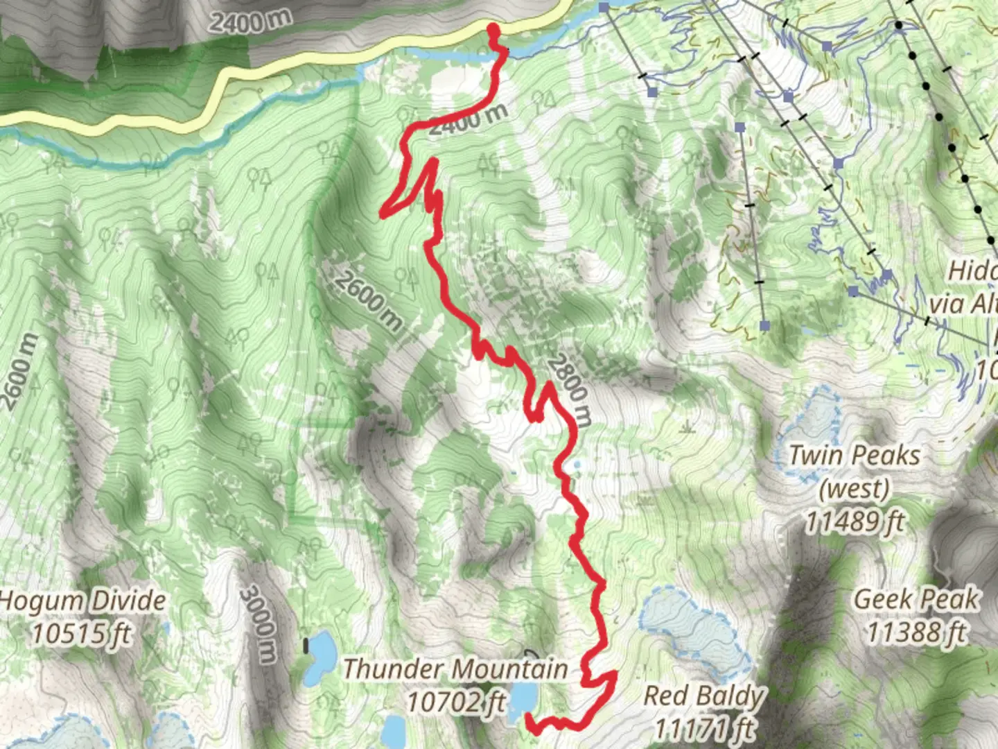 An image depicting the trail White Pine Lake via White Pine Trail and its surrounding area.