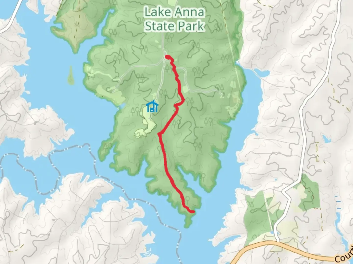 An image depicting the trail Sawtooth Trail and Glenora Trail and its surrounding area.