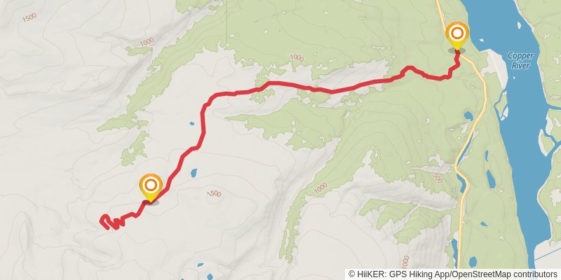 Five Mile Trail stage 2 Map