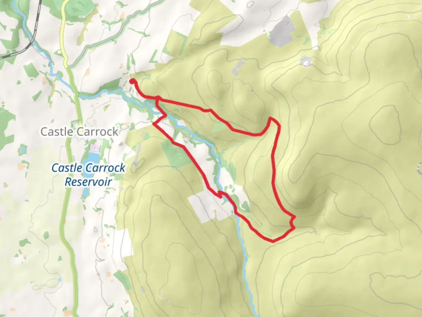 An image depicting the trail Binney Bank, Sheepfold and Low Hynam Loop and its surrounding area.