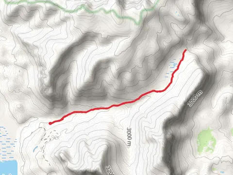 Bonneville Pass via Du Noir Trail