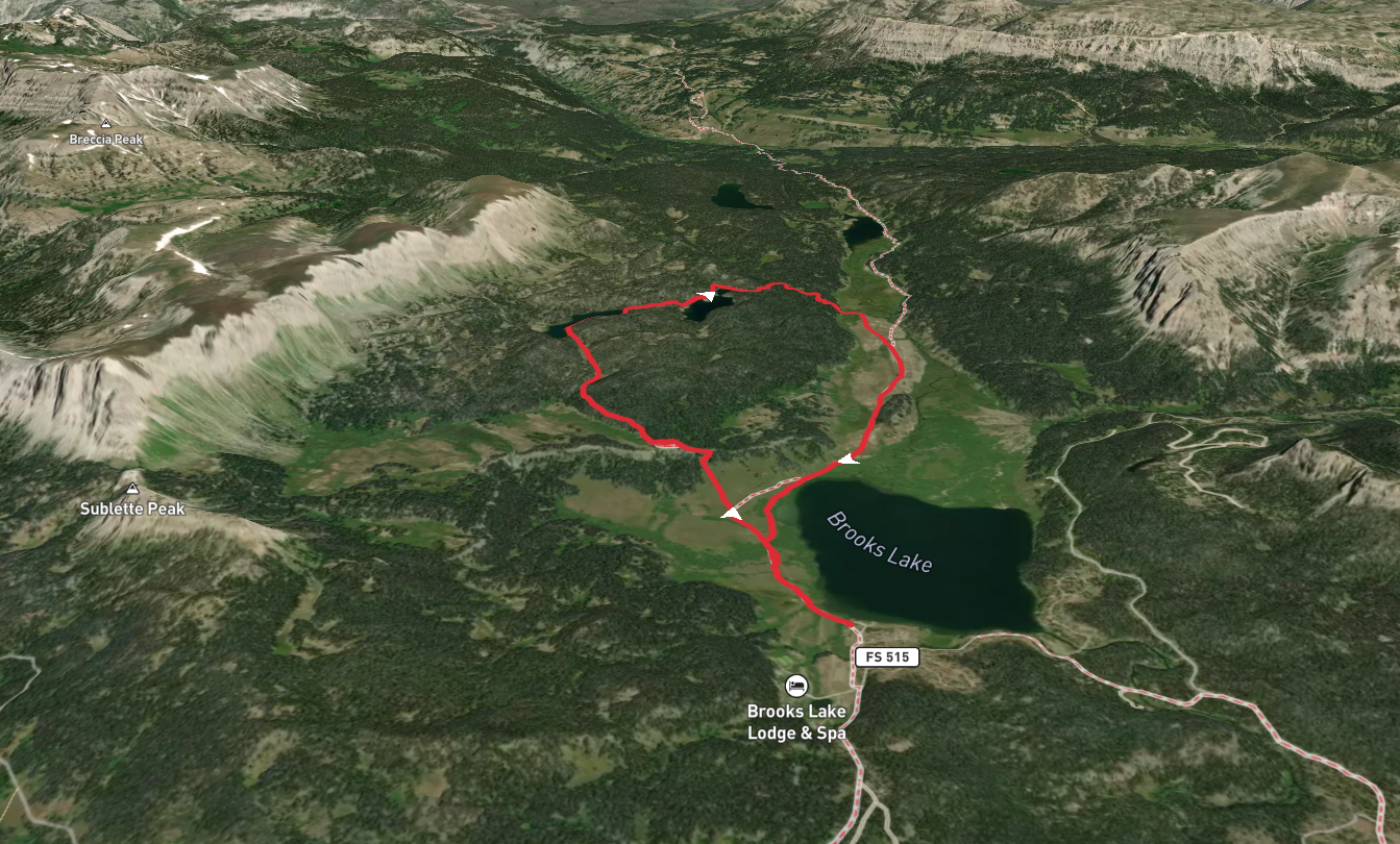 Jade Lake Trail and CDT Loop