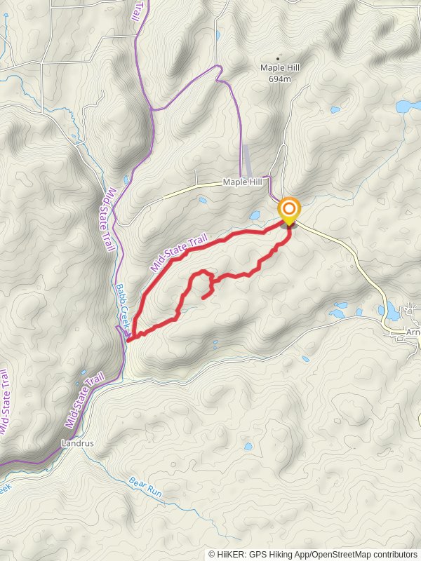 Sand Run and Babb Creek Loop