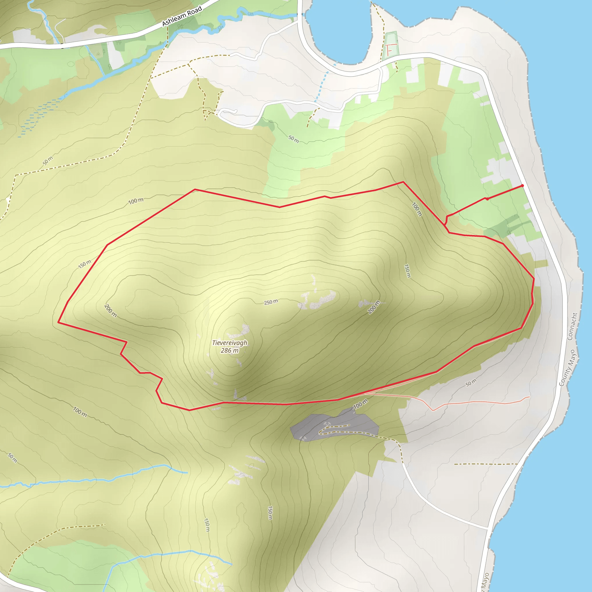 Slí Grainne Mhaol mobile static map