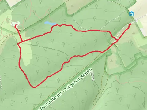 Hünenteich via Saugrabenweg