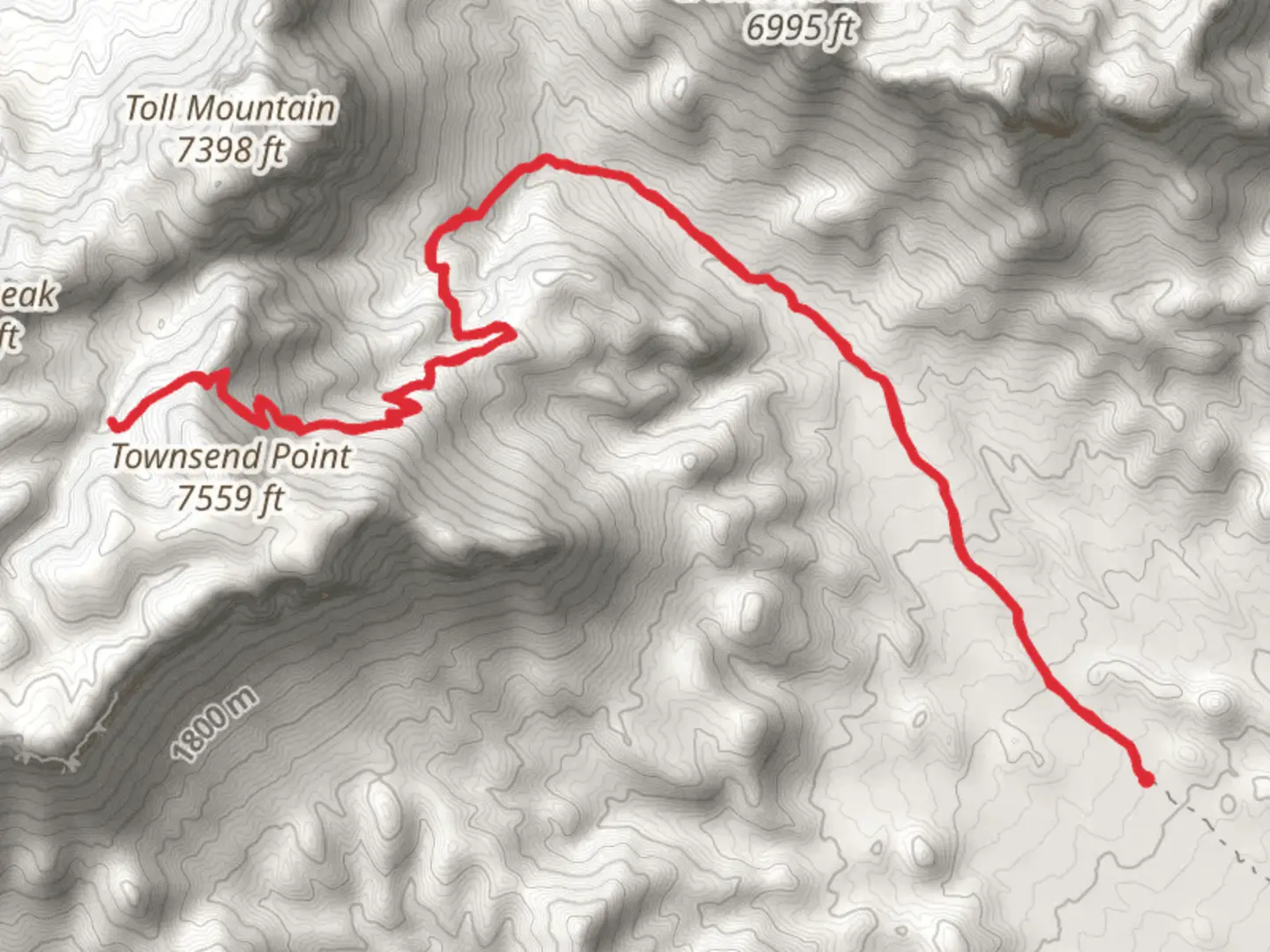 An image depicting the trail Juniper Canyon Out and Back Trail and its surrounding area.