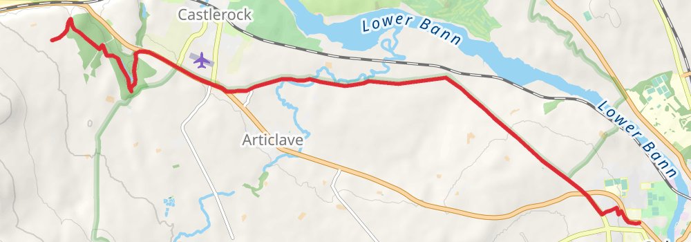International Appalachian Trail stage 17 Map
