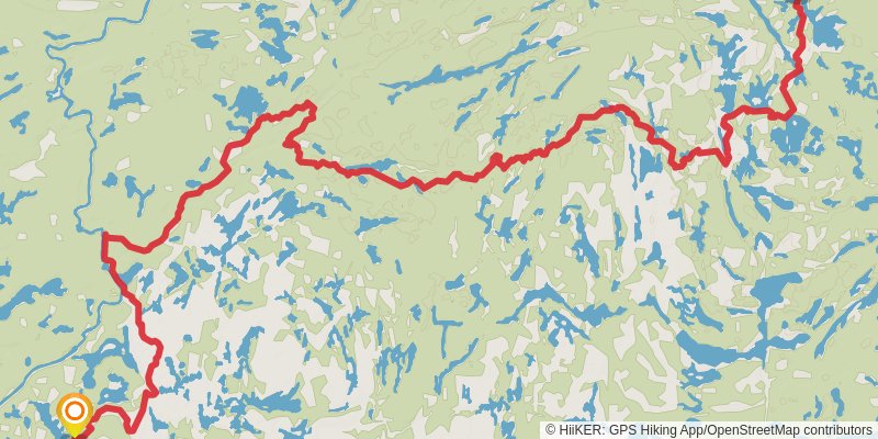 Ganaraska Trail stage 9 Map