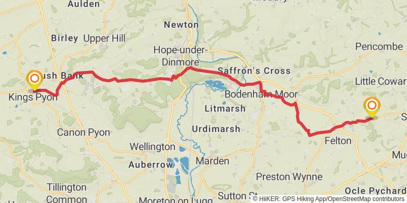 Wyche Way stage 2 Map