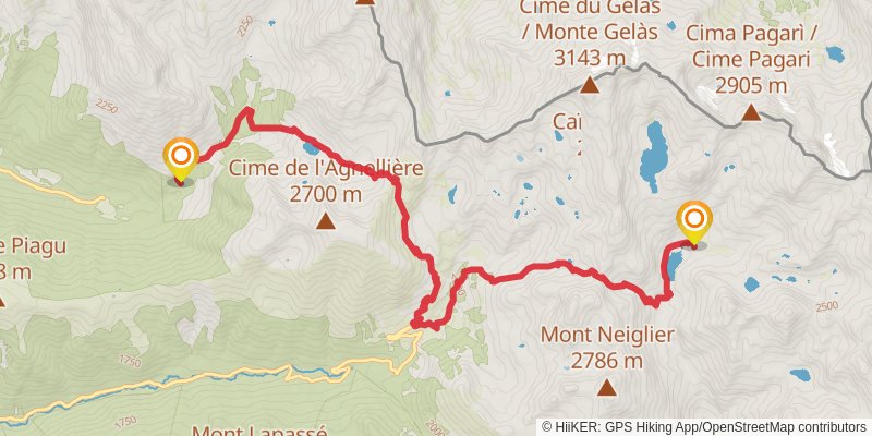 GR 52 stage 3 Map