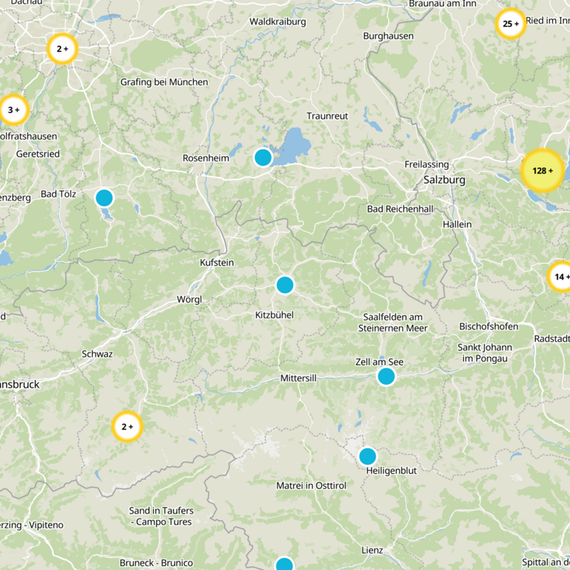 Bezirk Kitzbühel Static Map