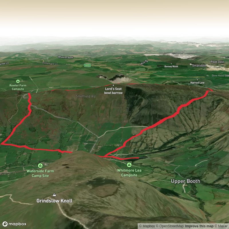 Rushup Edge Short Walk From Barber Booth | 5-Mile Route