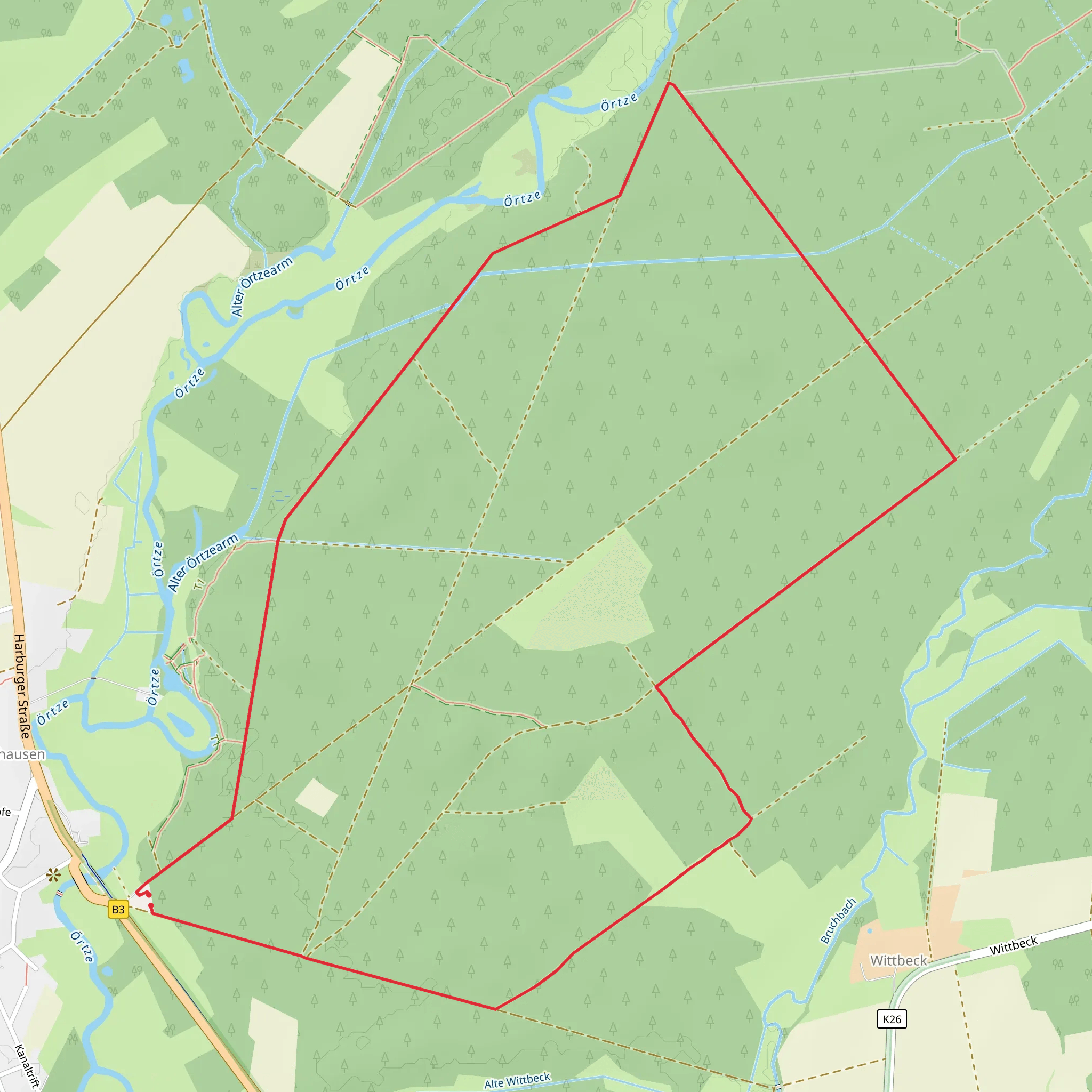 Wolthausen Loop mobile static map