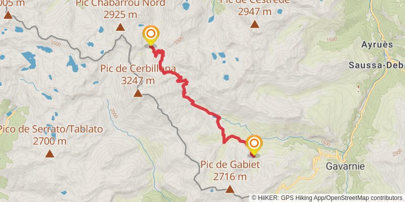 HexaTrek stage 25 Map