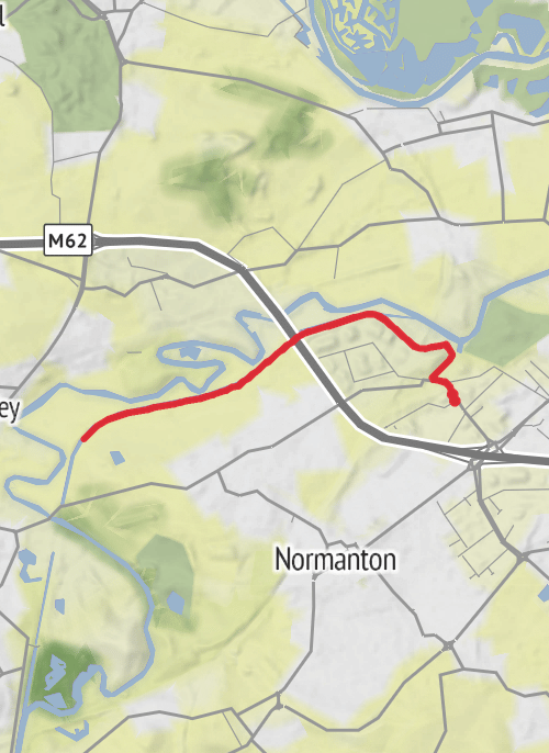 Wakefield Running mobile static map