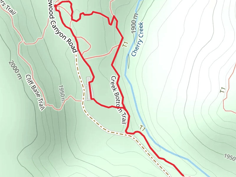 Creek Bottom Loop Trail