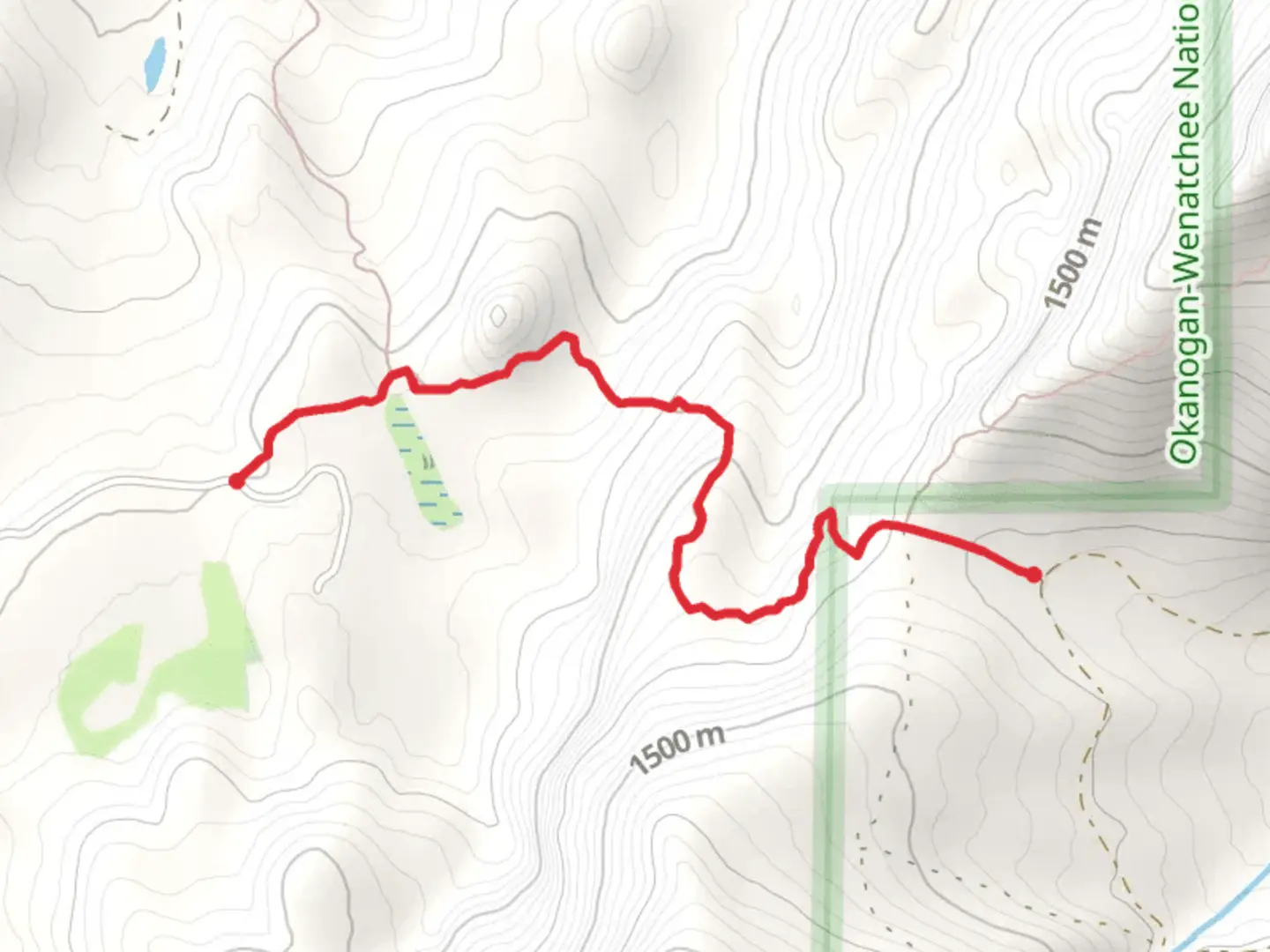 An image depicting the trail Long Lake Tie Trail and its surrounding area.