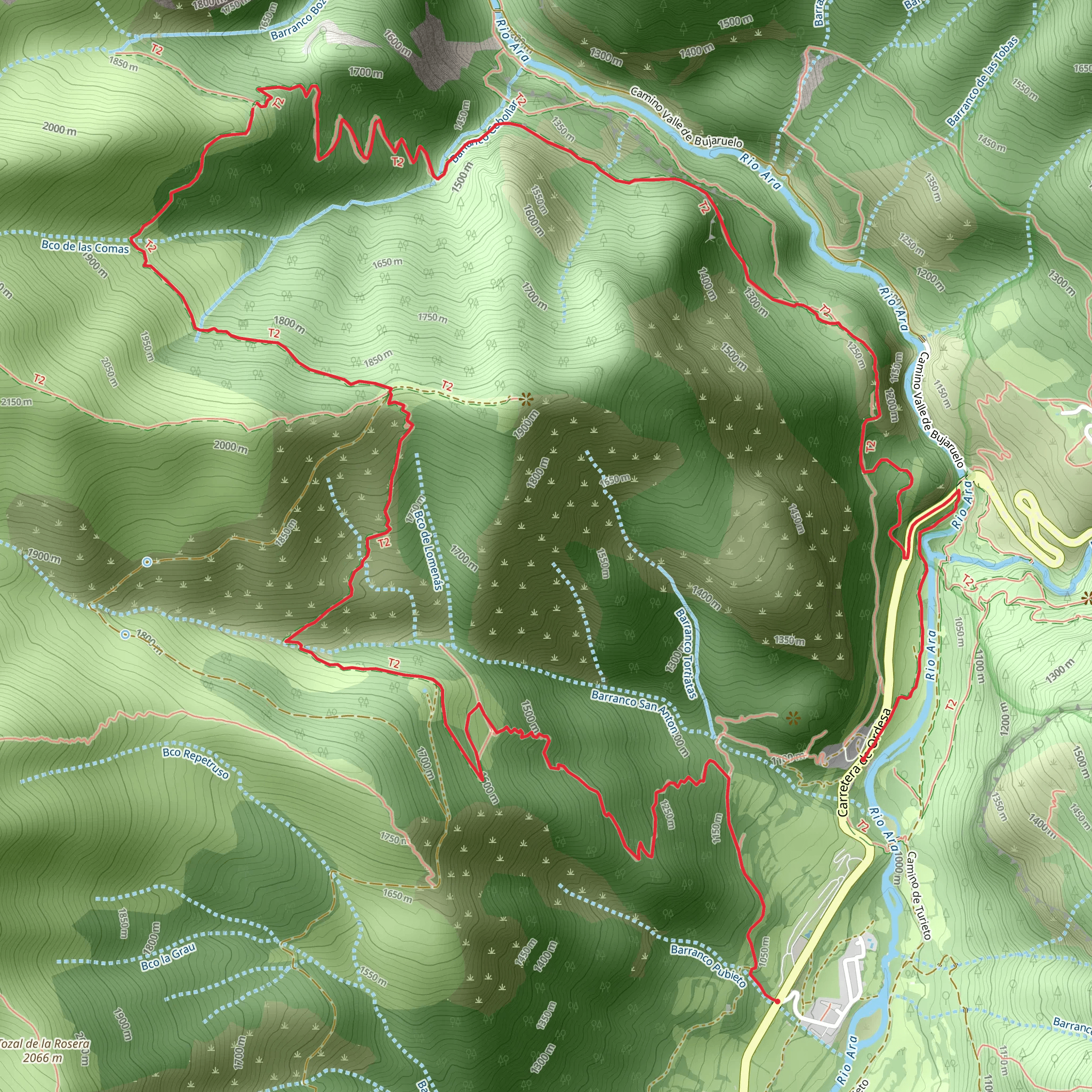 Artica Fiasta Trail and Fabatons PR HU 134 mobile static map
