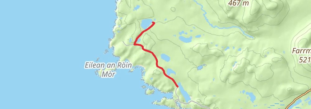 Scottish National Trail stage 46 Map